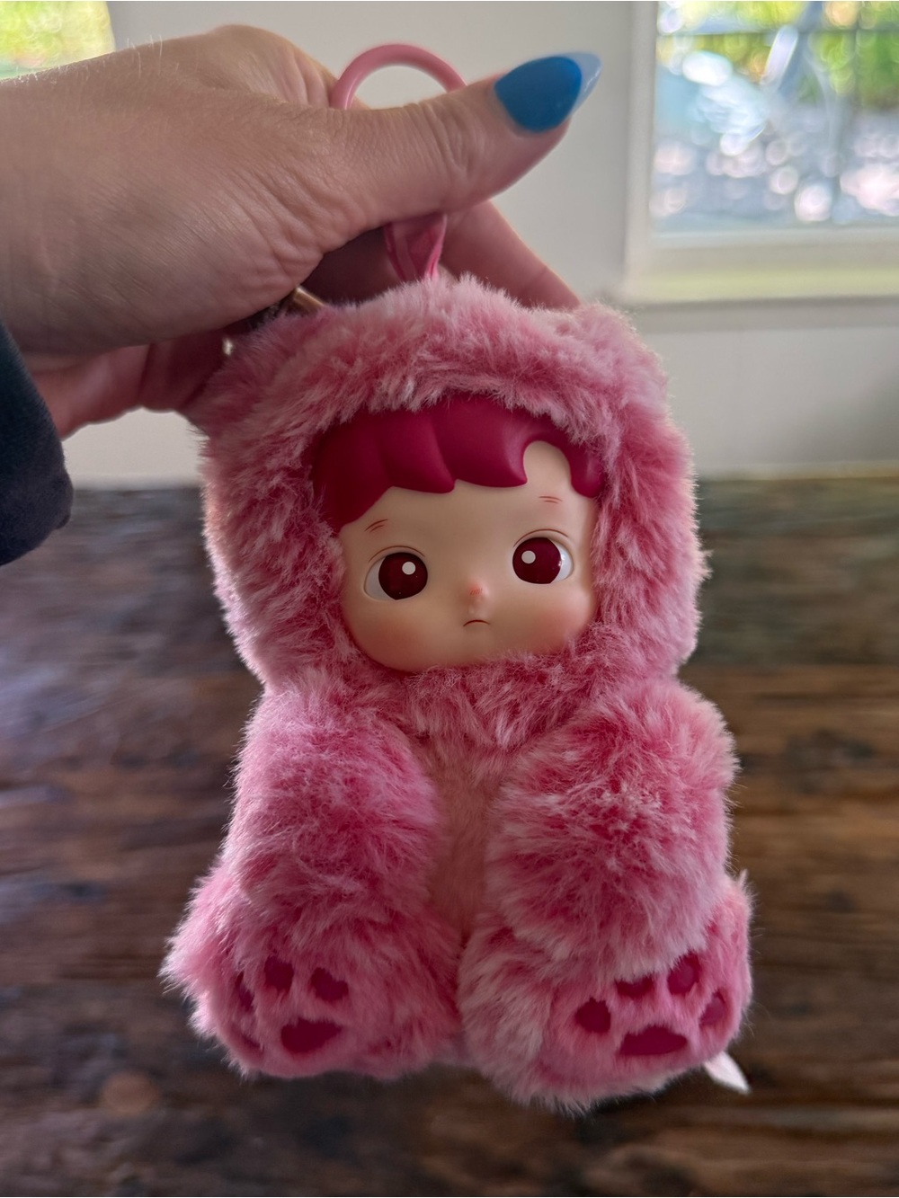 POP MART HACI PUPU Gummy Bear Vinyl Plush Pendant - Cherry Flavor